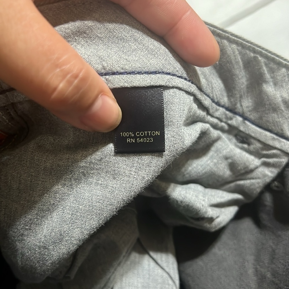 BANANA REPUBLIC Men’s Jeans grey/black super comfy relaxed fit jeans 36x34 EUC - Picture 13 of 14